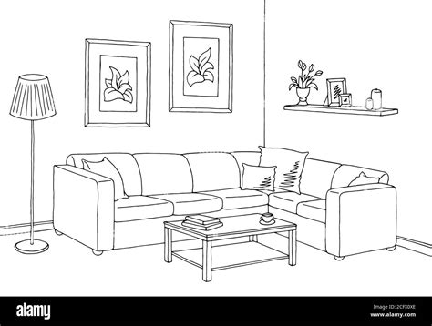 clip art of living room|room clip art black and white.